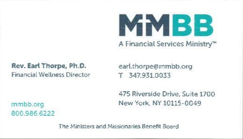 Business Card - Earl Thorpe