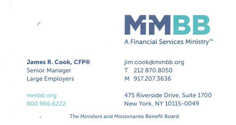 Business Card - James R. Cook (BCJCO116)